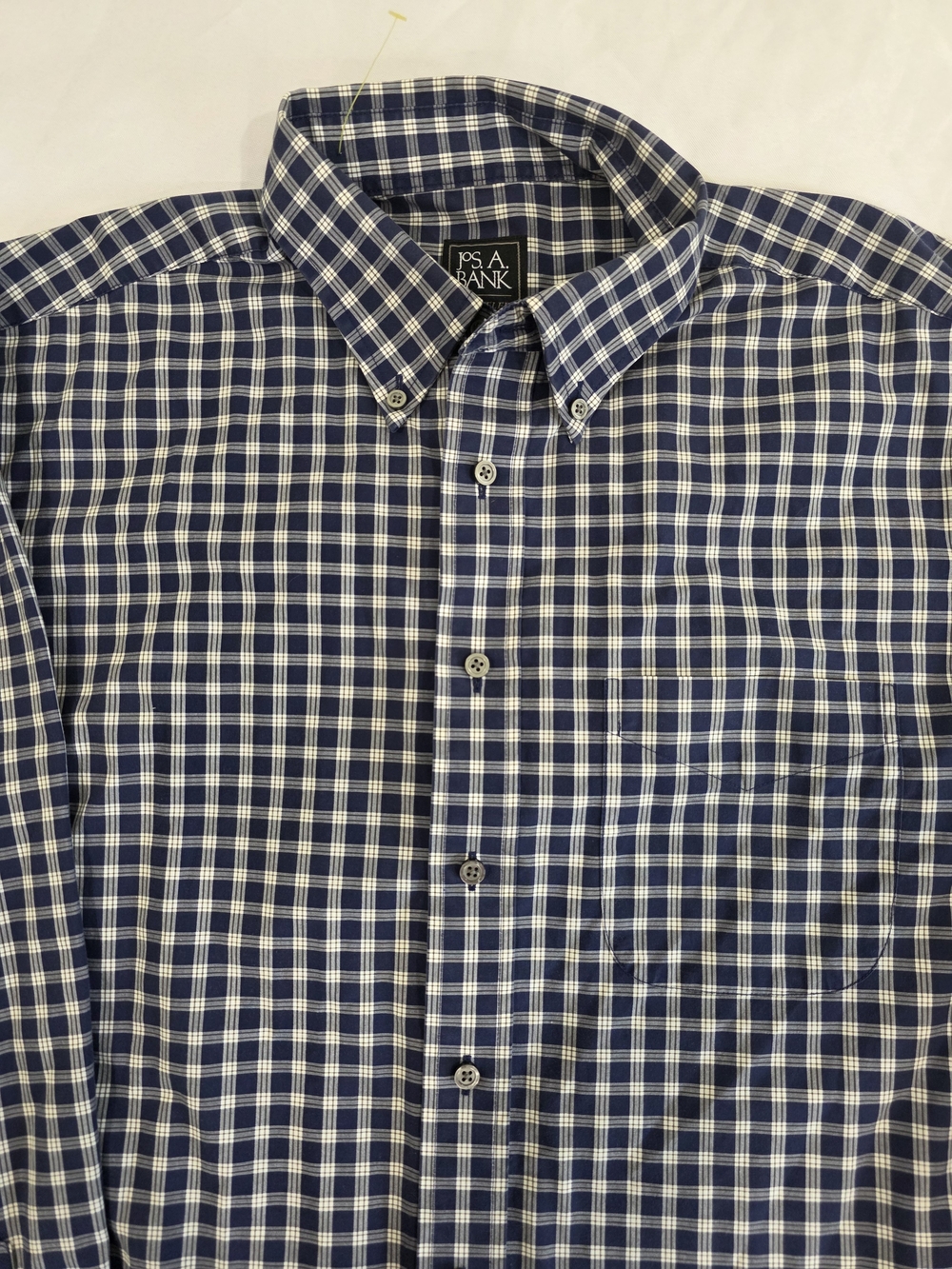 Jos.A.Bank Traveler All Occasions Cotton Collection Shirt Men Size L - Picture 2 of 9